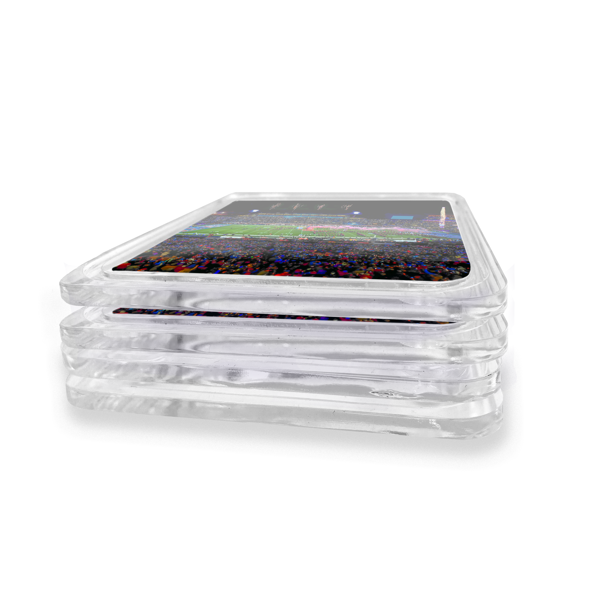 Ole Miss Rebels - Ole Miss Light Show Drink Coaster