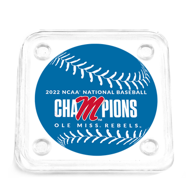 Ole Miss Rebels - ChaMpions Drink Coaster