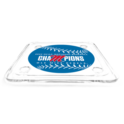 Ole Miss Rebels - ChaMpions Drink Coaster