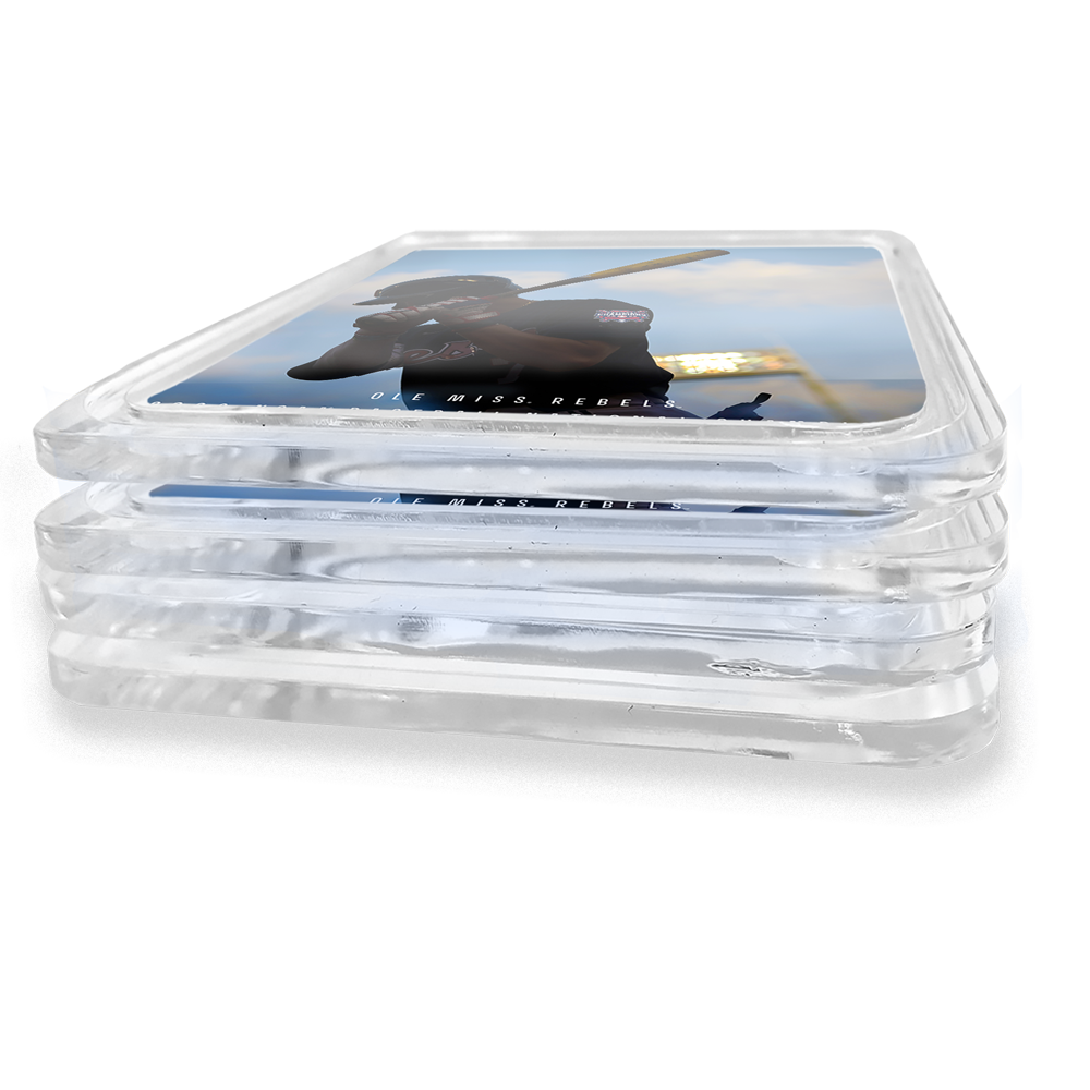 Ole Miss Rebels - Ole Miss Rebels 2022 NCAA Baseball National Champions Drink Coaster