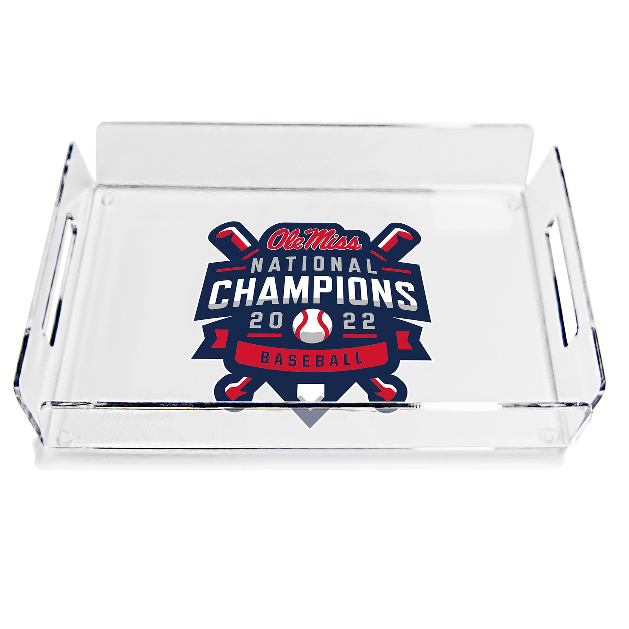 Ole Miss Rebels - 2022 National Baseball Champions Decorative Tray