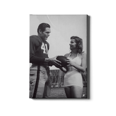 Ole Miss Rebels - Vintage Bobby Wilson Miss Mississippi Kitsy Baily 1947 - College Wall Art #Canvas