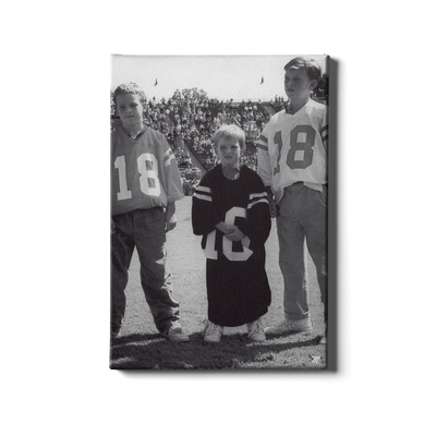 Ole Miss Rebels - Vintage Cooper Peyton Eli Archie Manning Day - College Wall Art #Canvas