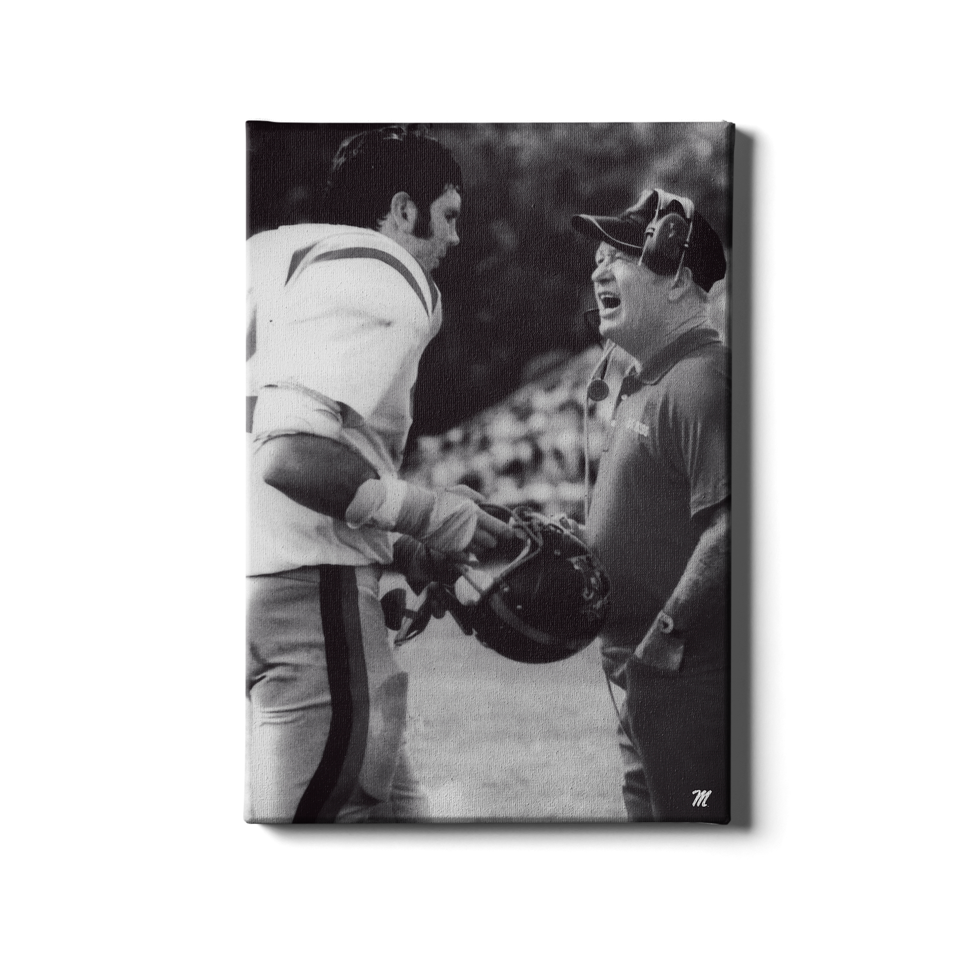 Ole Miss Rebels - Vintage Dongieux Hovious - College Wall Art #Canvas