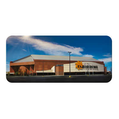 North Dakota State Bisons - The Fargo Dome Panoramic - College Wall Art #PVC