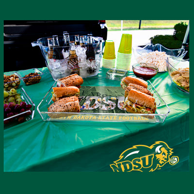 North Dakota State Bison - NDSU Football Decorative Serving Tray