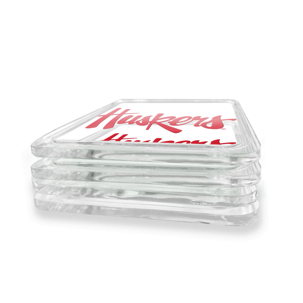Nebraska Cornhuskers - Huskers Drink Coaster