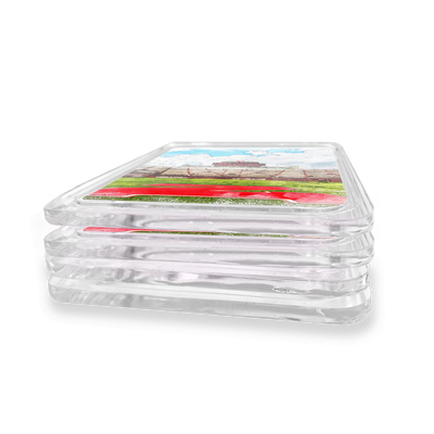 Nebraska Cornhuskers - Nebraska From the 50 Watercolor Drink Coaster