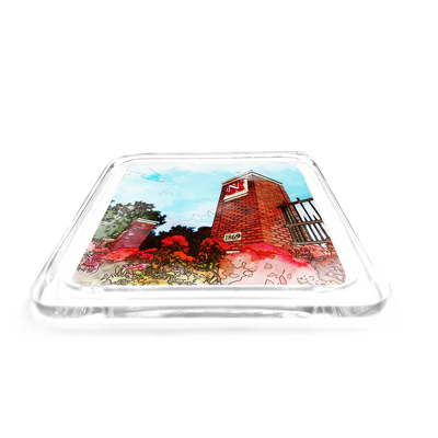 Nebraska Cornhuskers - Nebraska Gateway Watercolor Drink Coaster