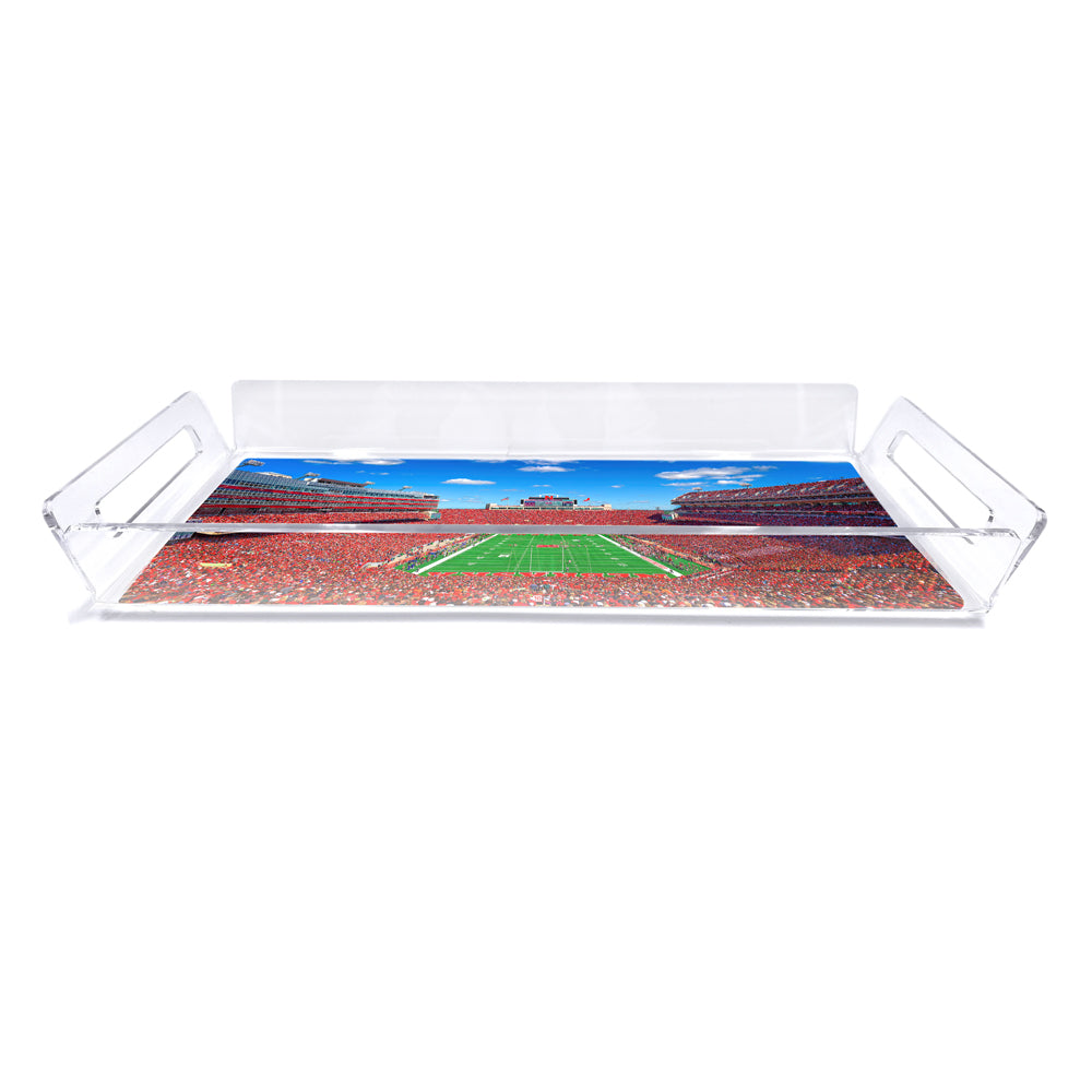 Nebraska Cornhuskers - Memorial Stadium Decorative Serving Tray