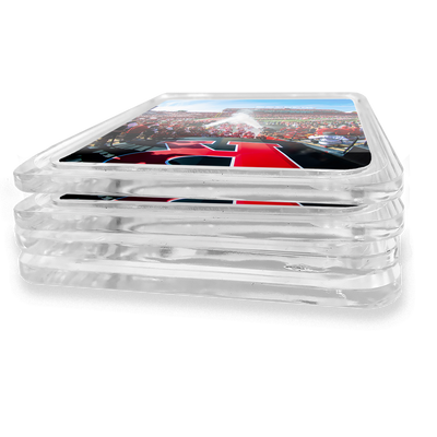 Rutgers Scarlet Knights - Enter Rutgers Drink Coaster