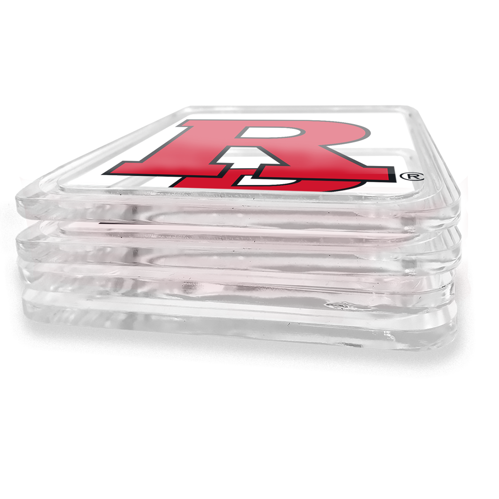 Rutgers Scarlet Knights - R Logo Drink Coaster