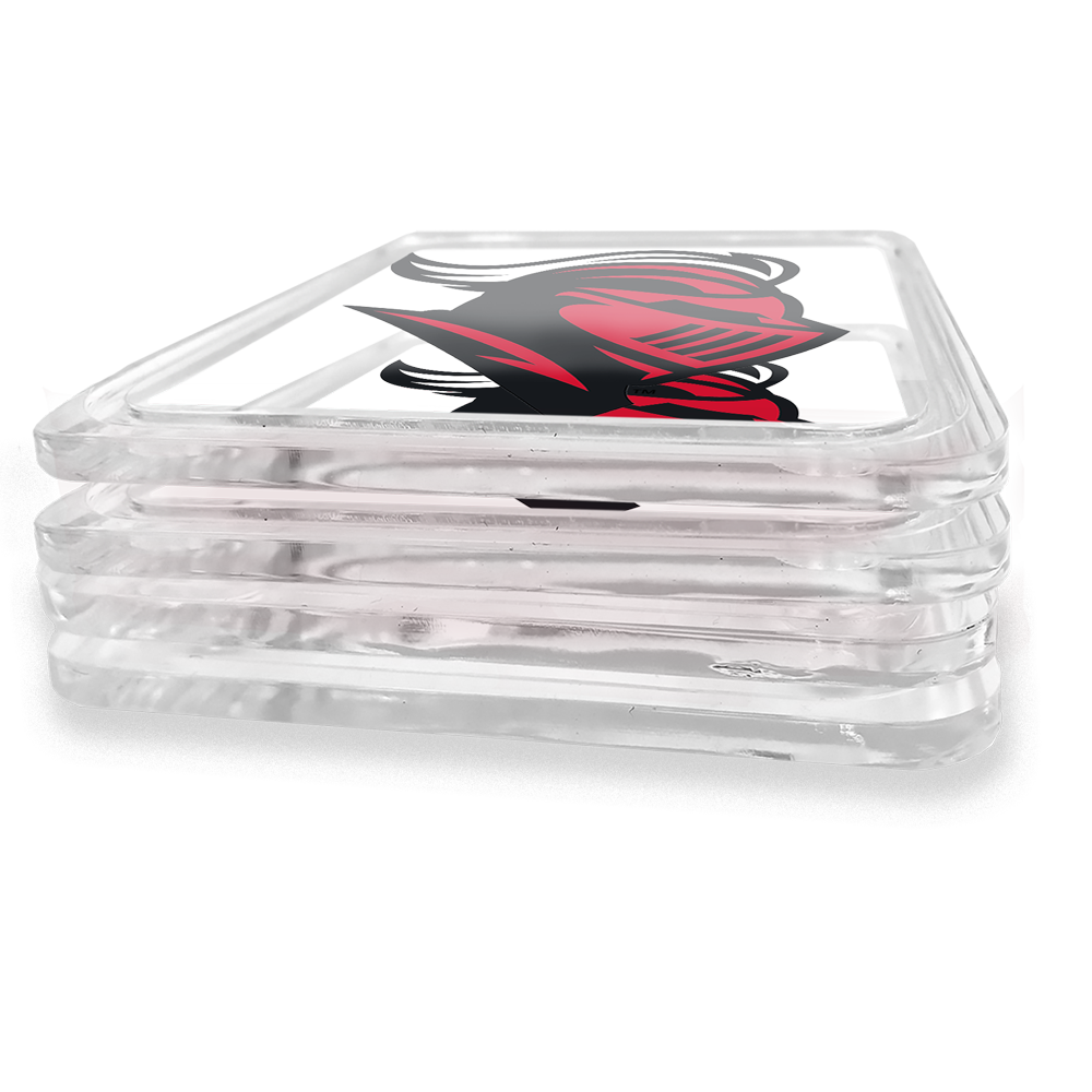 Rutgers Scarlet Knights - Scarlet Knight Logo Drink Coaster
