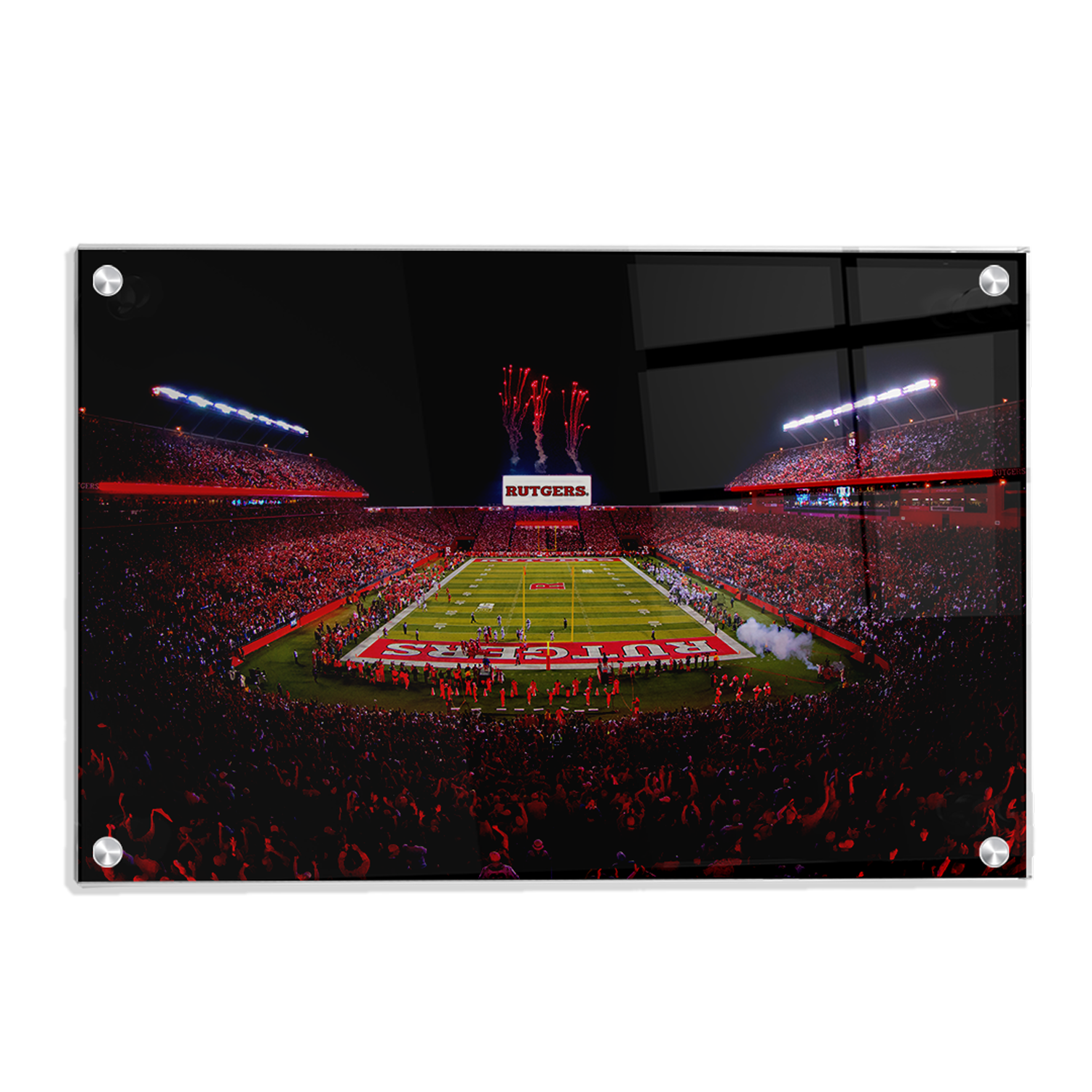 Rutgers Scarlet Knights - SHI Stadium Score! - College Wall Art #Canvas