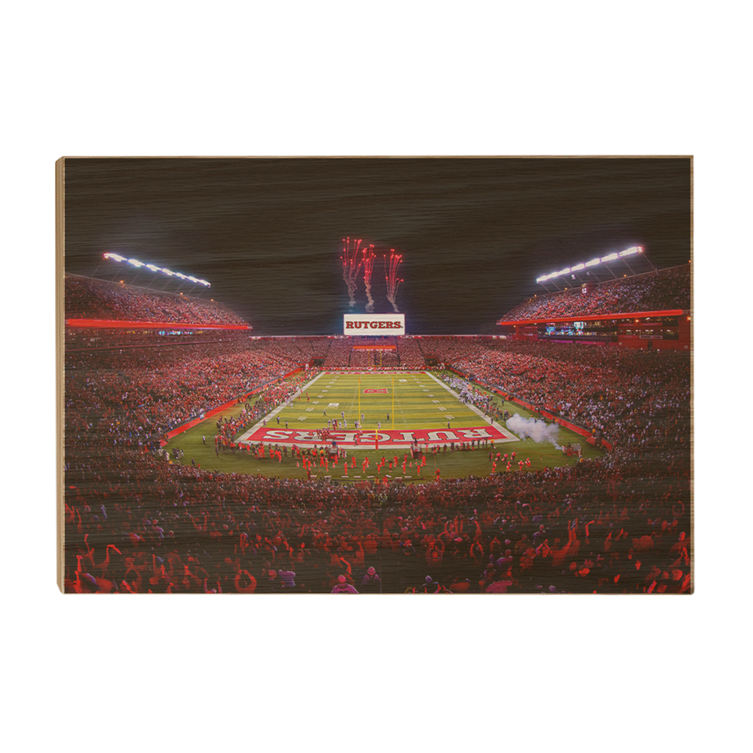 Rutgers Scarlet Knights - SHI Stadium Score! - College Wall Art #Canvas