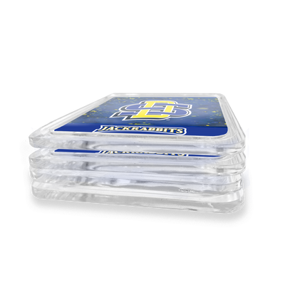 South Dakota State Jackrabbits - SDSU Jackrabbits Colors Drink Coaster