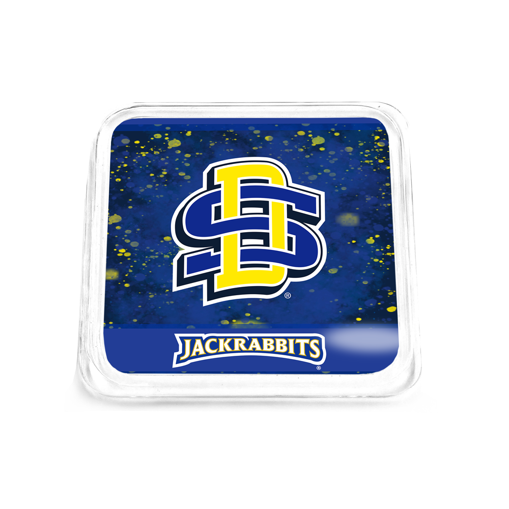 South Dakota State Jackrabbits - SDSU Jackrabbits Colors Drink Coaster