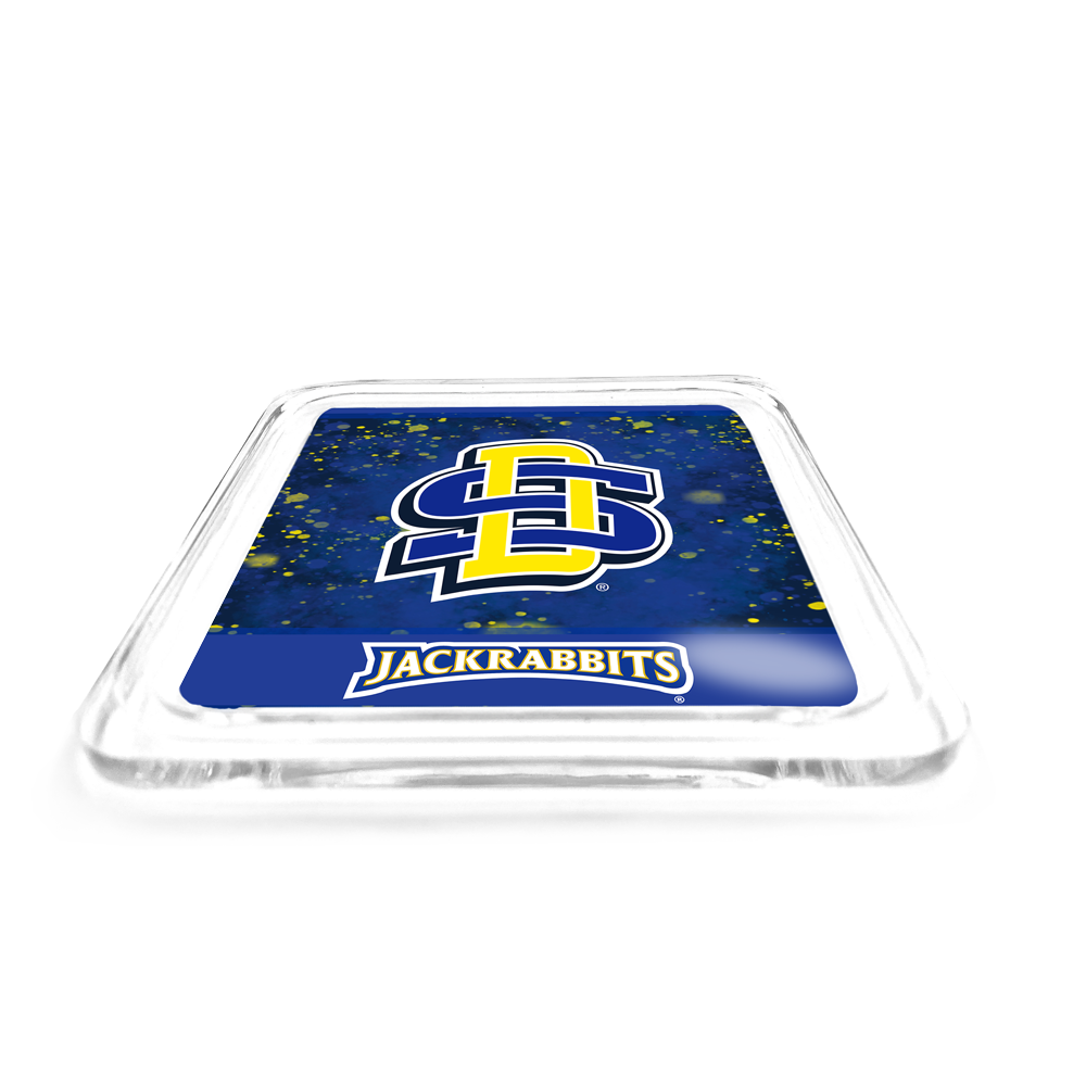 South Dakota State Jackrabbits - SDSU Jackrabbits Colors Drink Coaster