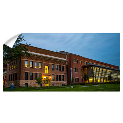 South Dakota State Jackrabbits - Solberg Hall - College Wall Art #Wall Decal