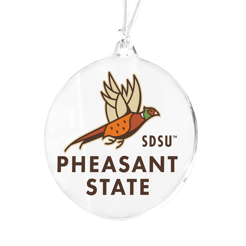 South Dakota State Jackrabbits - Pheasant State Logo Bag Tag & Ornament