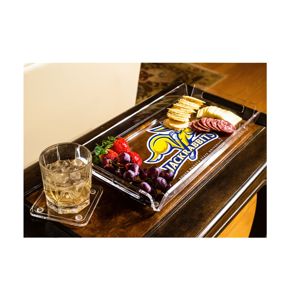 South Dakota State Jackrabbits - Jackrabbits Decorative Serving Tray