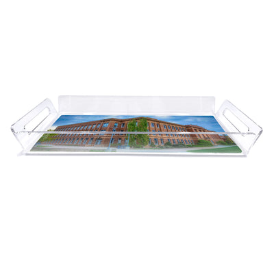 South Dakota State Jackrabbits - Morrill Hall Pano Decorative Serving Tray