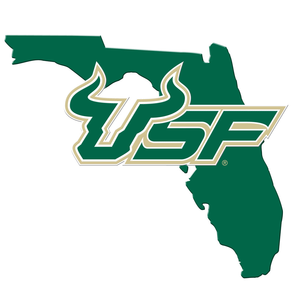 USF Bulls - USF State Single Layer Dimensional Wall Art