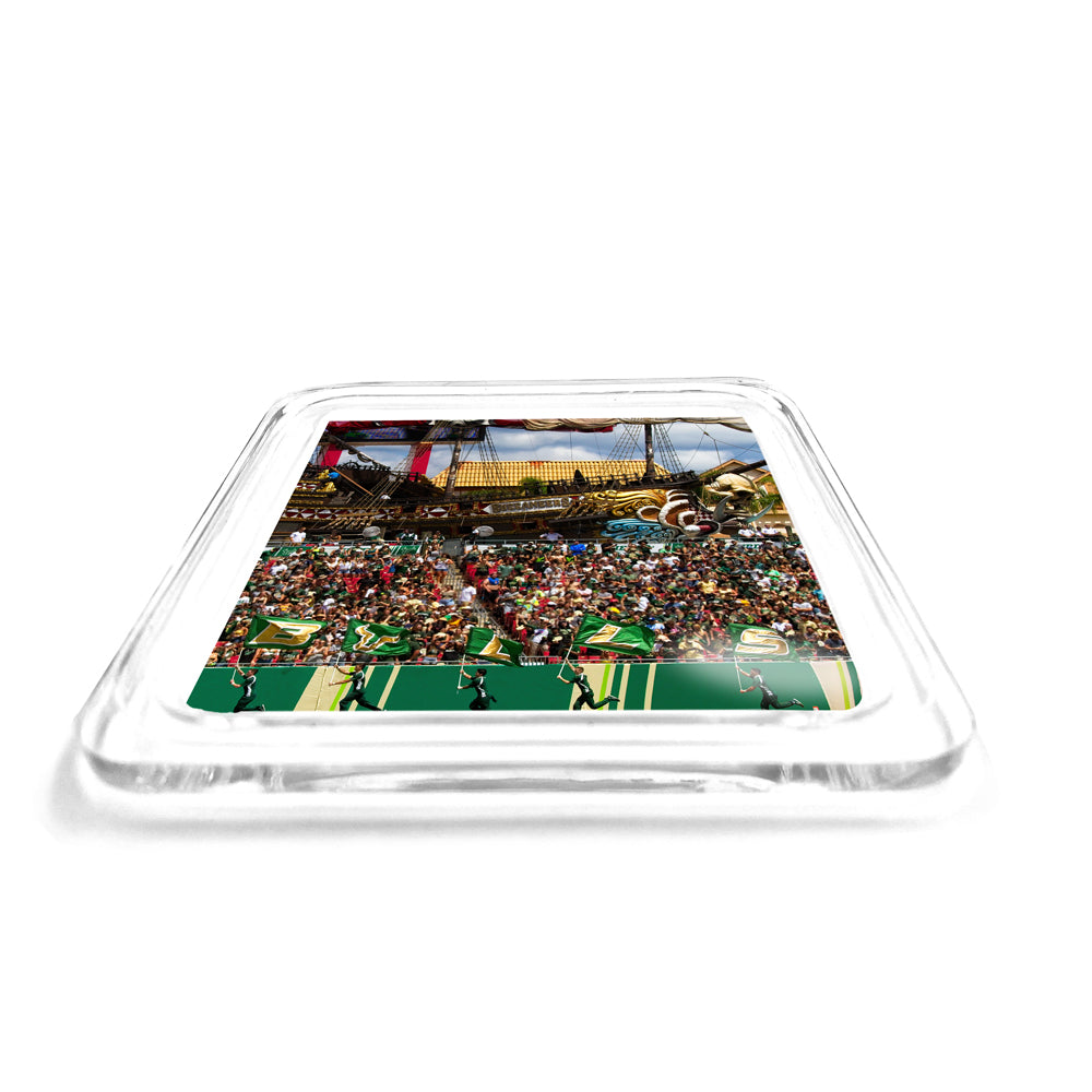 USF Bulls - Bulls in Ray Jay Drink Coaster