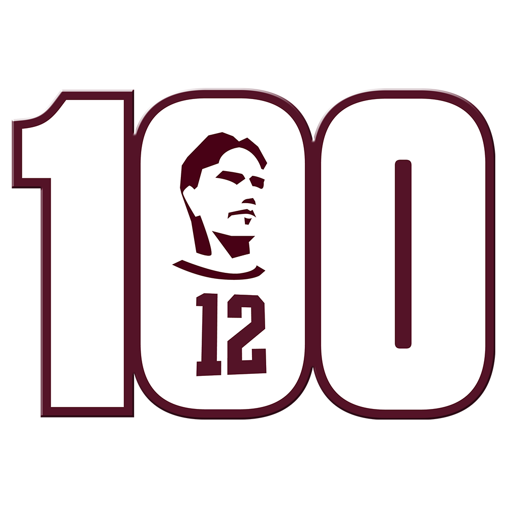 Texas A&M - 100th Man Logo Single Layer Dimensional