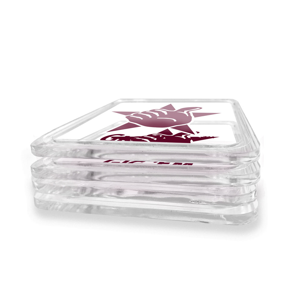 Texas A&M - Gig 'Em Drink Coaster