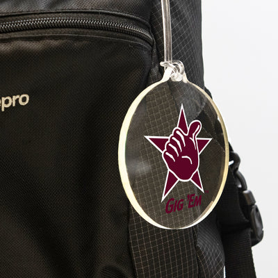 Texas A&M Aggies - Gig 'Em Bag Tag & Ornament