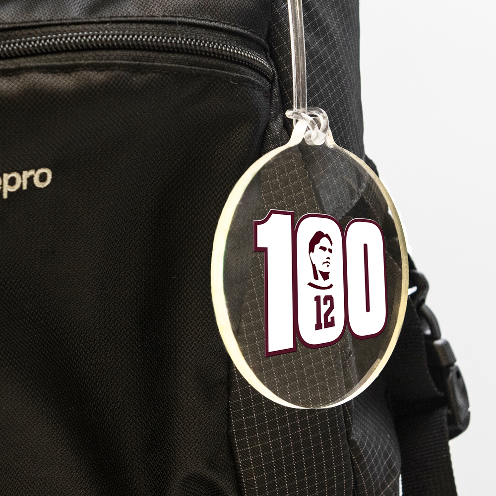 Texas A&M Aggies - 100th Man Logo Bag Tag & Ornament