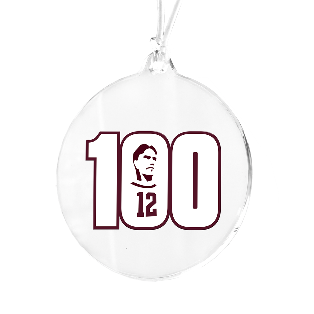 Texas A&M Aggies - 100th Man Logo Bag Tag & Ornament