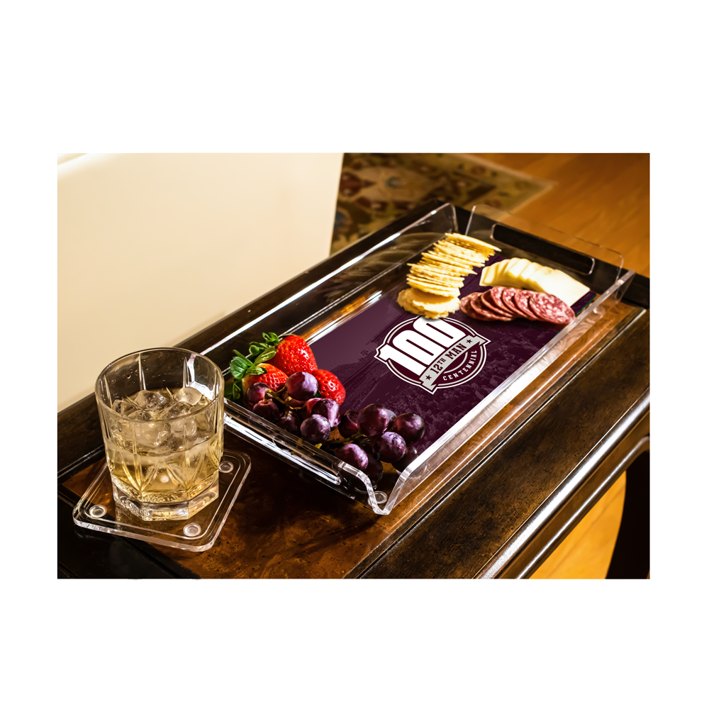 Texas A&M - 12th Man Centennial Kyle Field Decorative Tray