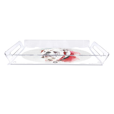 Georgia Bulldogs - Uga Panting Decorative Serving Tray
