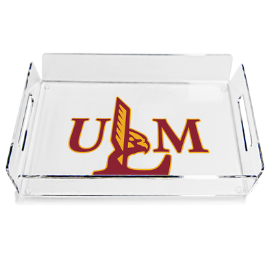 Louisiana Monroe Warhawks - Athletics Logo Decorative Serving Tray