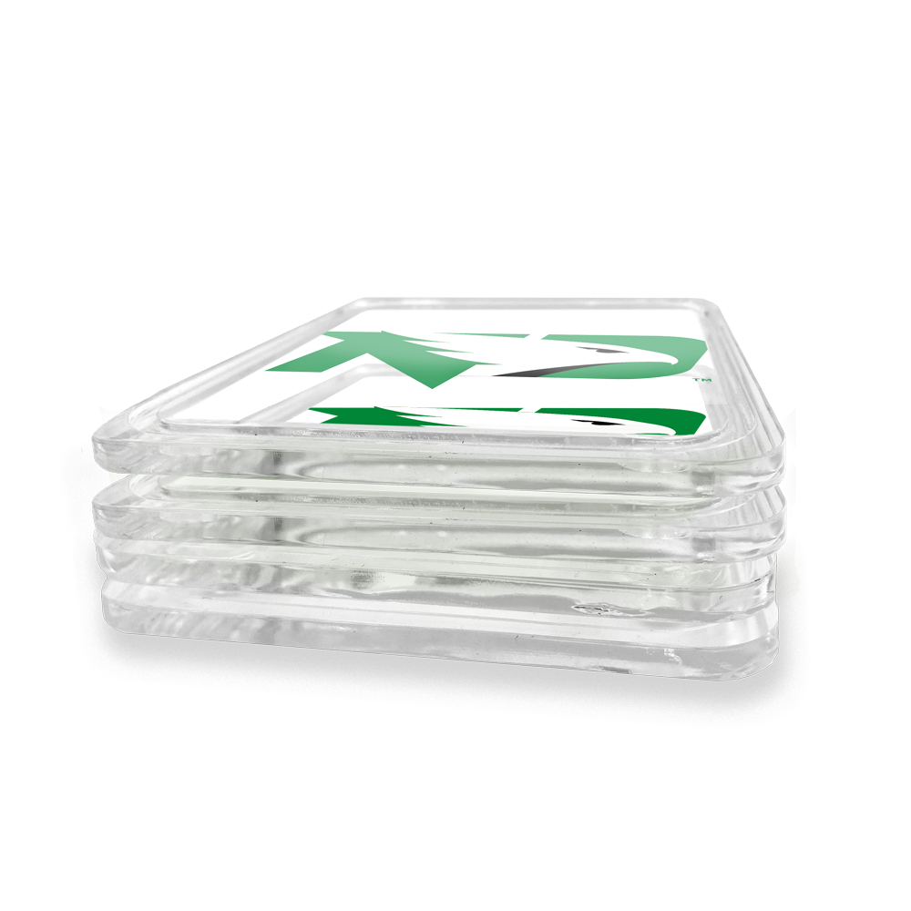 North Dakota Fighting Hawks - North Dakota Mark Drink Coaster