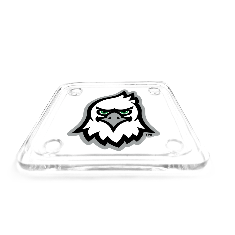 North Dakota Fighting Hawks - North Dakota Mascot Head Drink Coaster