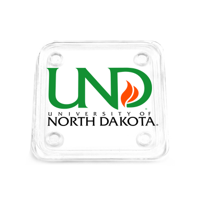 North Dakota Fighting Hawks - University of North Dakota Mark Drink Coaster