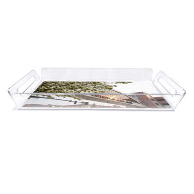 North Dakota Fighting Hawks - University of North Dakota Cherry Blossoms Decorative Serving Tray