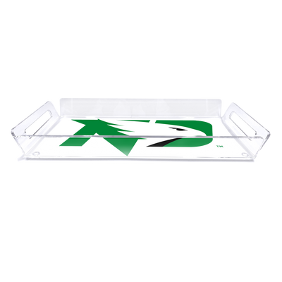 North Dakota Fighting Hawks - North Dakota Mark Decorative Serving Tray