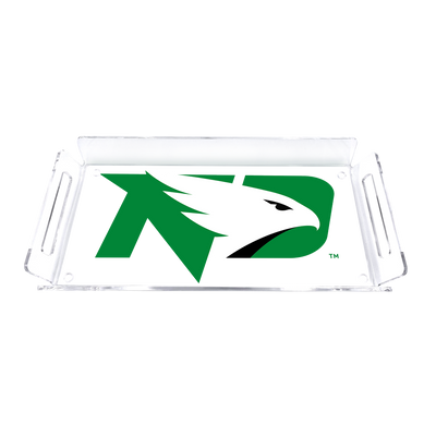 North Dakota Fighting Hawks - North Dakota Mark Decorative Serving Tray