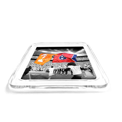 Tennessee Volunteers - 50 Years Running Through The T Drink Coaster