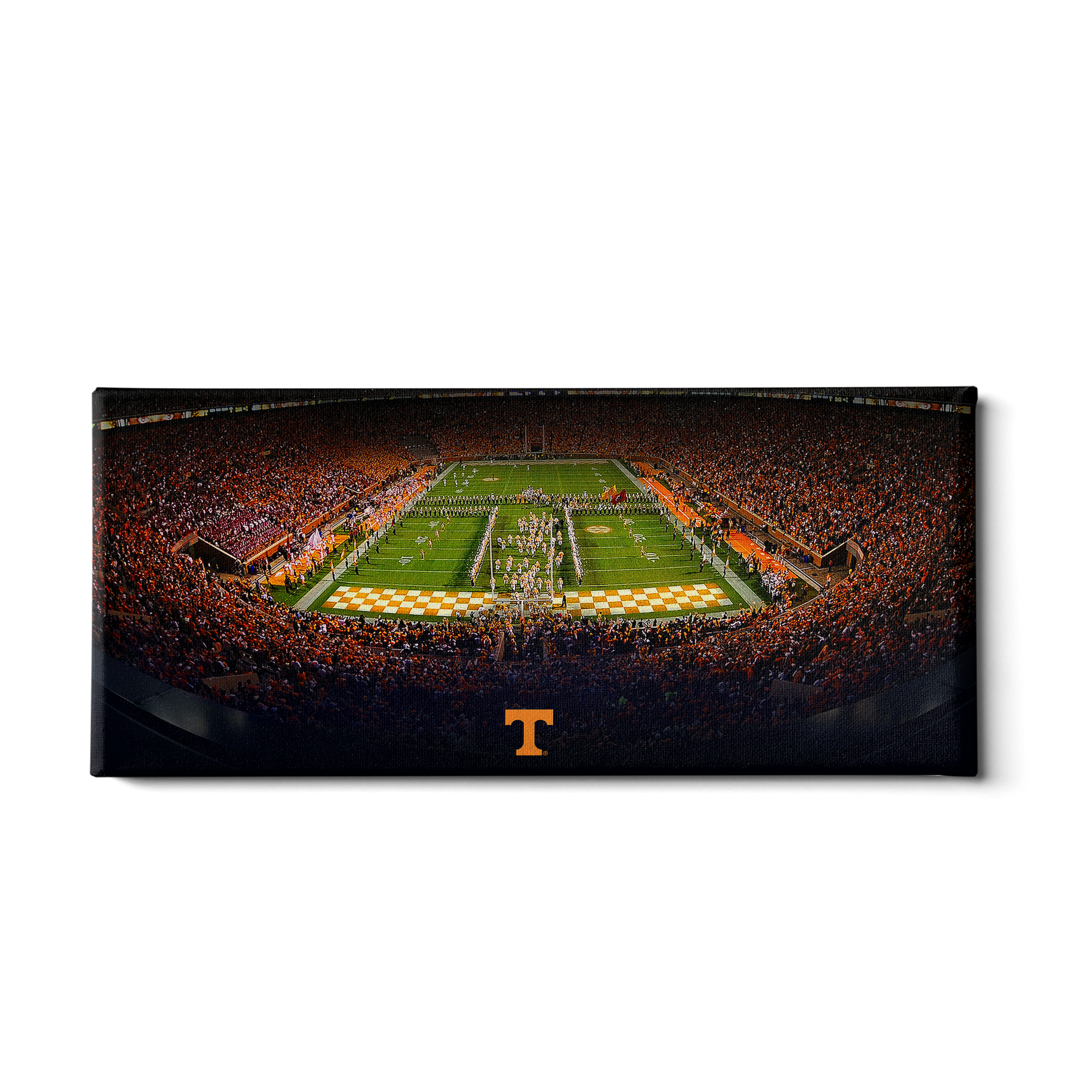 Tennessee Volunteers - Tennessee T Pano - College Wall Art #Canvas