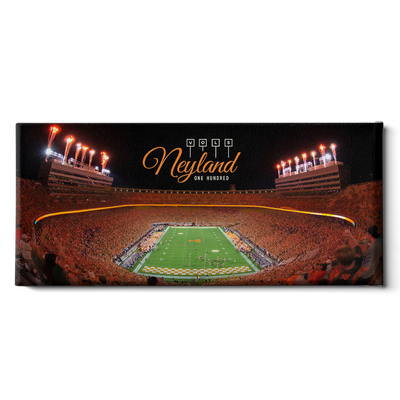 Tennessee Volunteers - Vols Neyland 100 Panoramic - College Wall Art #Canvas