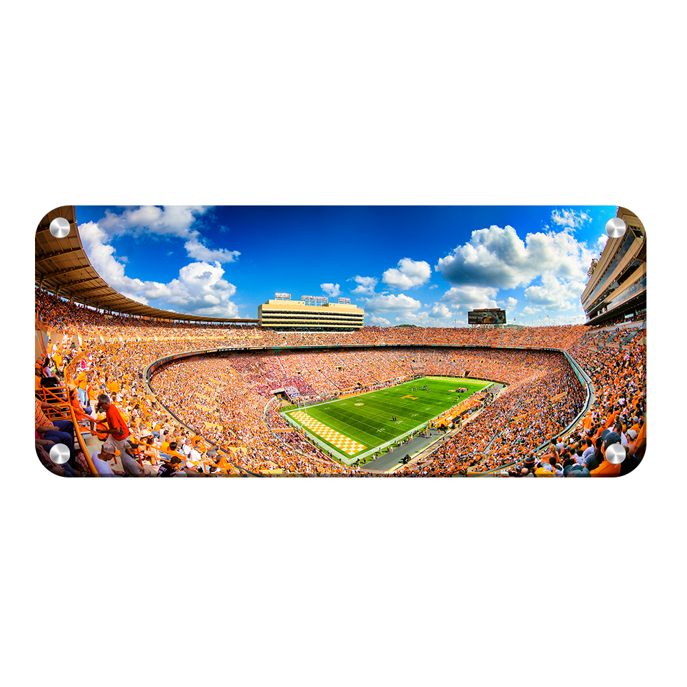 Tennessee Volunteers - Vols Pano - College Wall Art #Metal