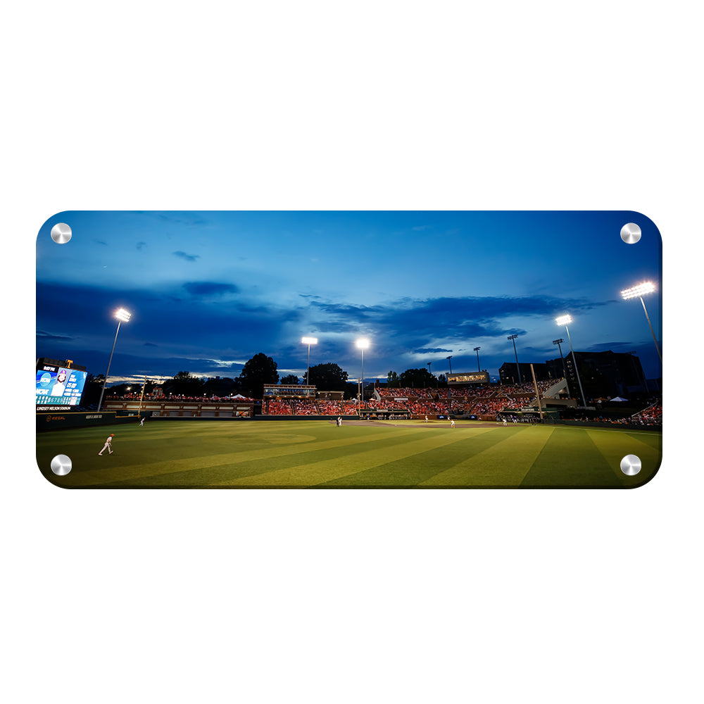 Tennessee Volunteers - Lindsay Field Super Regional Pano - College Wall Art #Metal