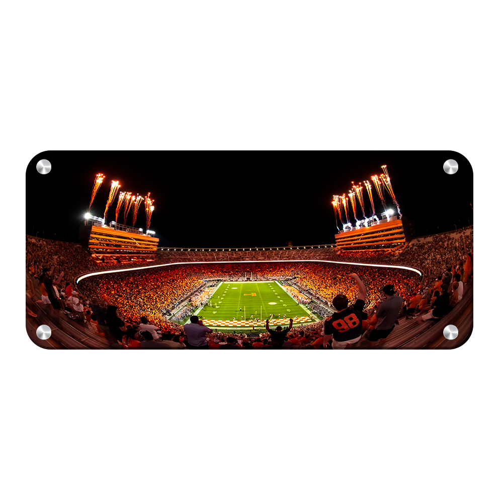 Tennessee Volunteers - Tennessee Score - College Wall Art #Metal
