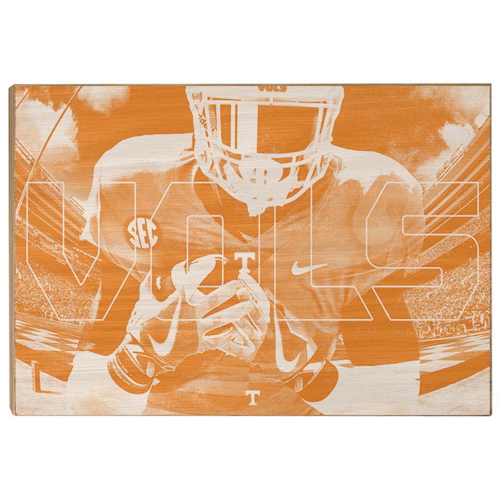 Tennessee Volunteers - Vol 2018 - College Wall Art #Wood