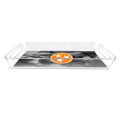 Tennessee Volunteers - Smokey Tri Star Decorative Serving Tray